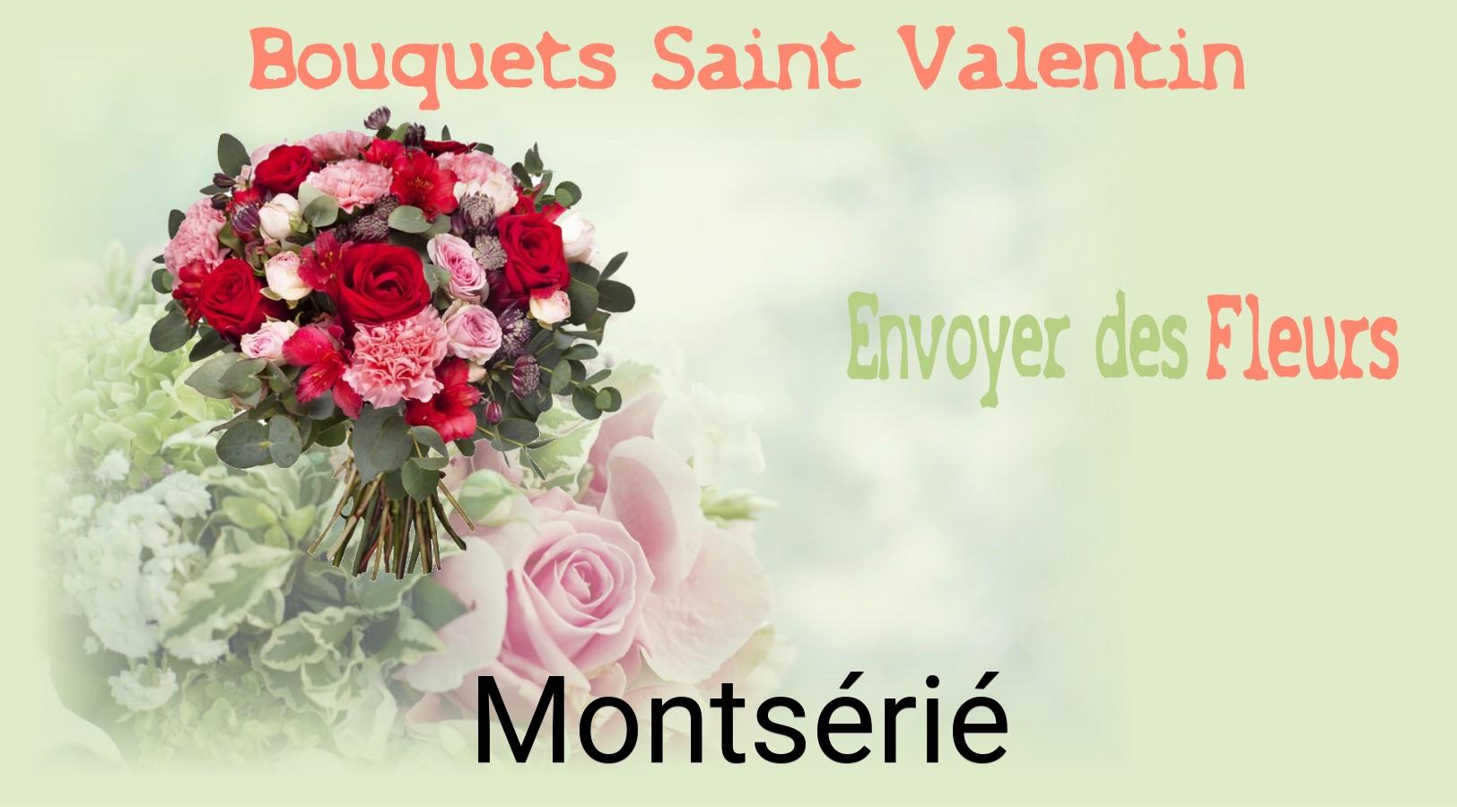 Roses de Saint-Valentin livrées à Montsérié